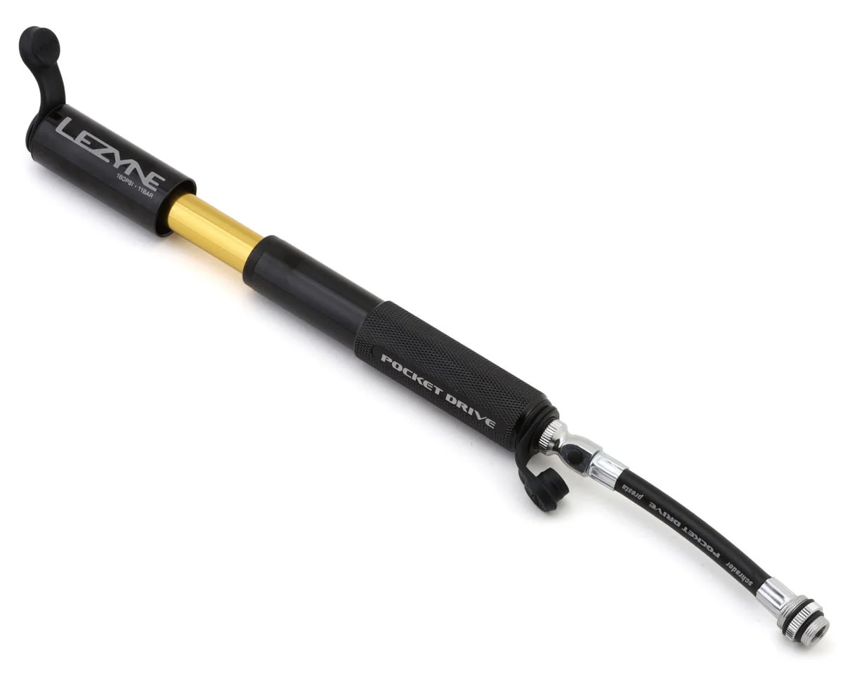 Lezyne Pocket Drive Pump (Black) - view 2